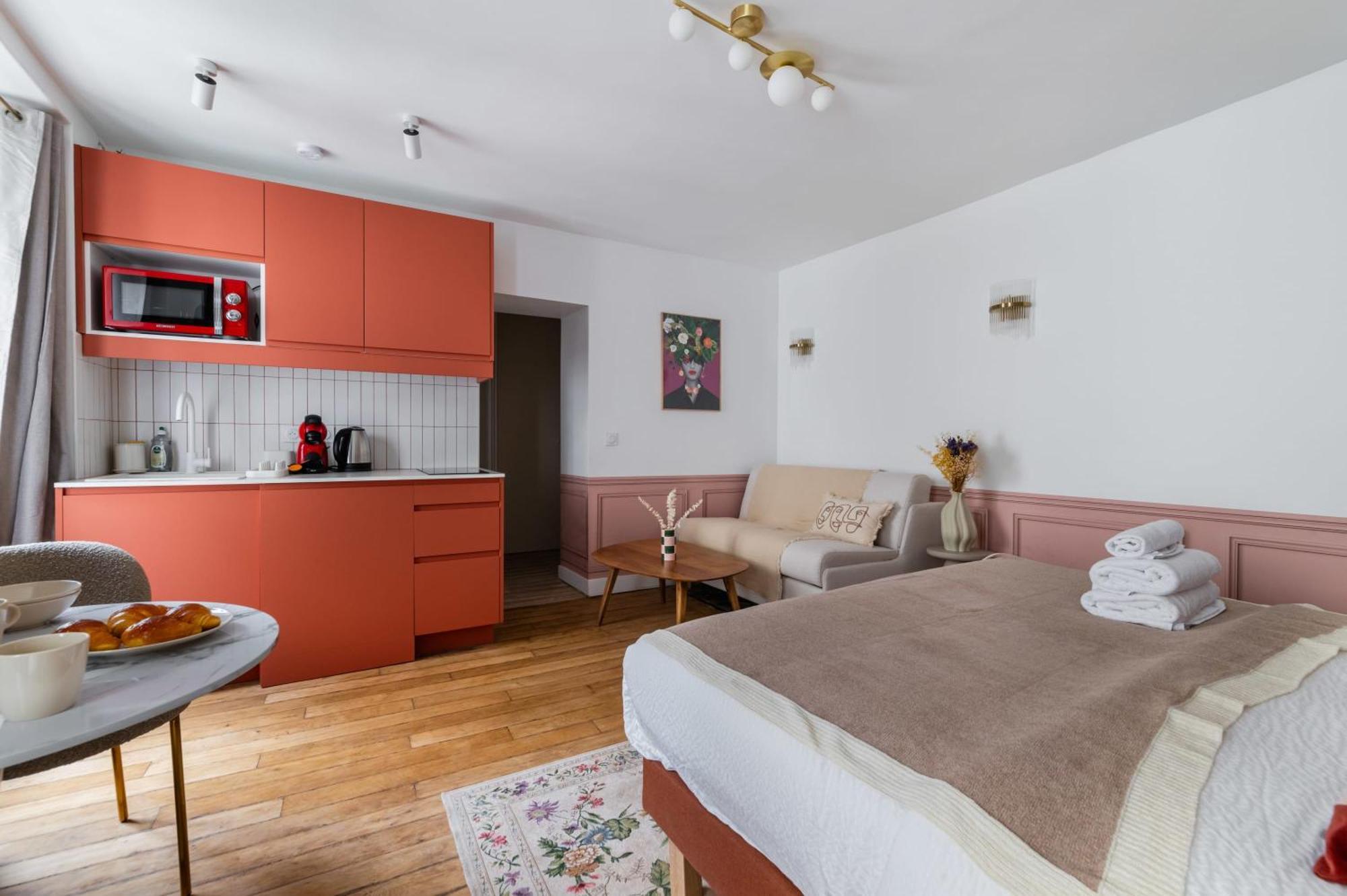 Grand Studio Refait A Neuf Paris 16 - 4P - Flat-Guest מראה חיצוני תמונה